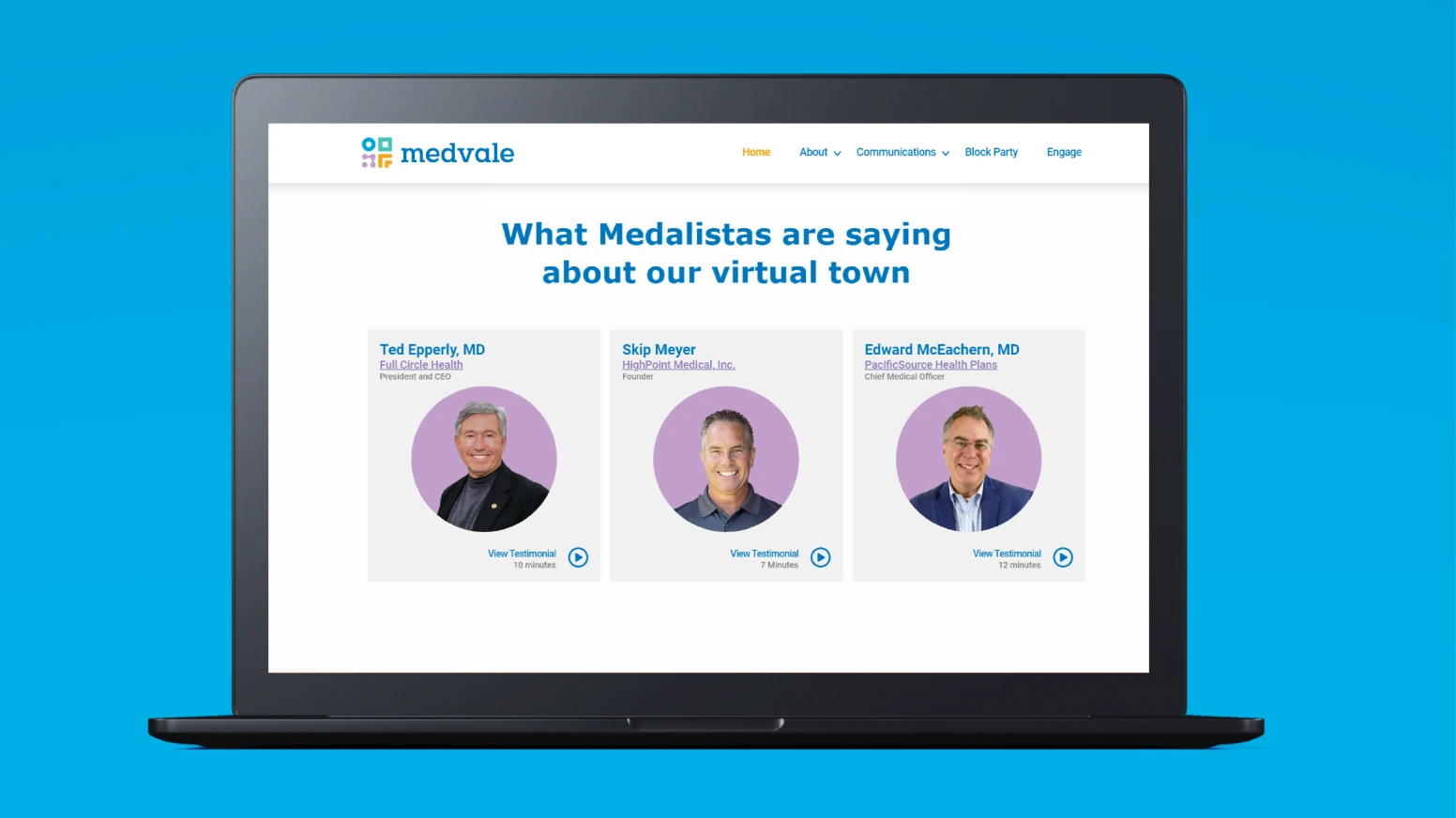 Medvale Website Design