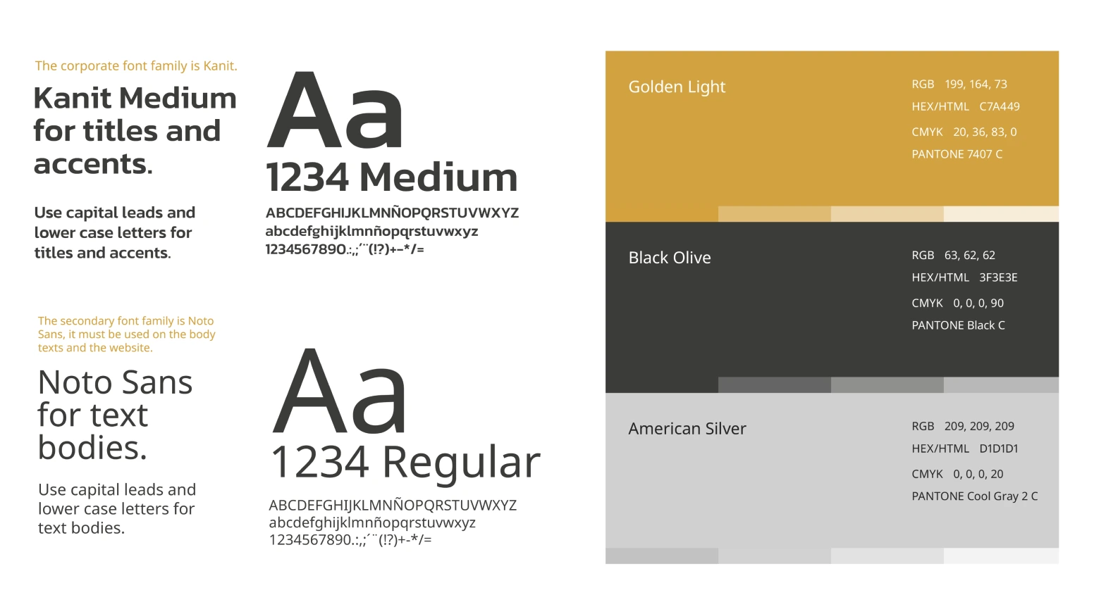 Rockmarq Typography and Color Palette